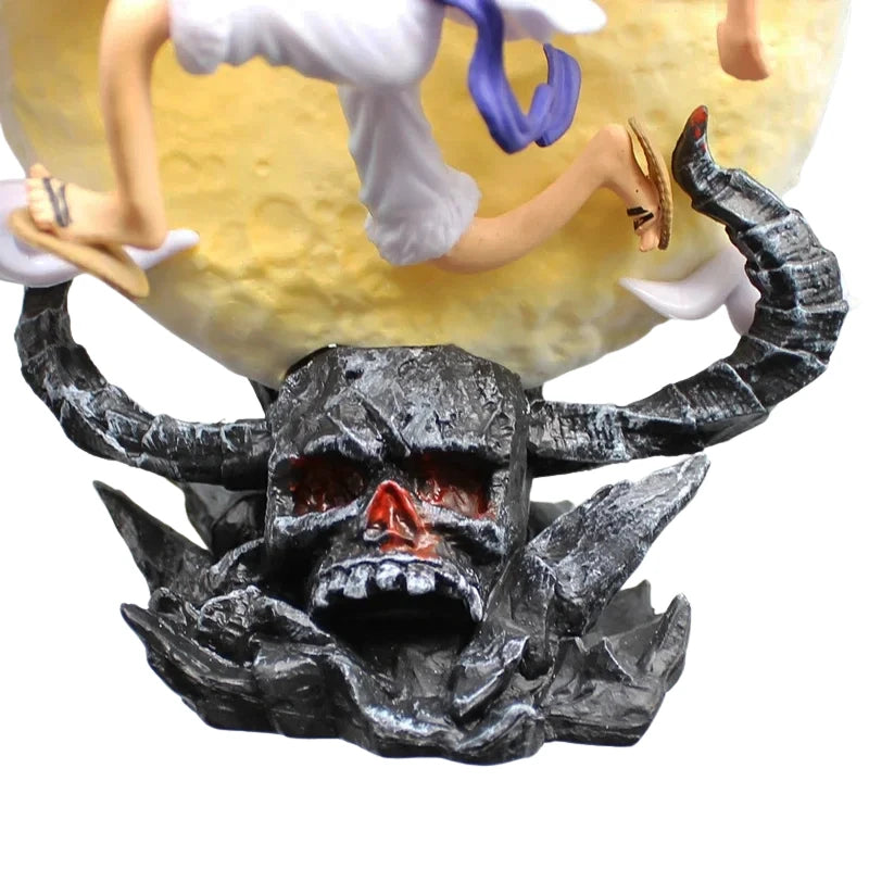 Luffy Gear 5 LED Moon Figure